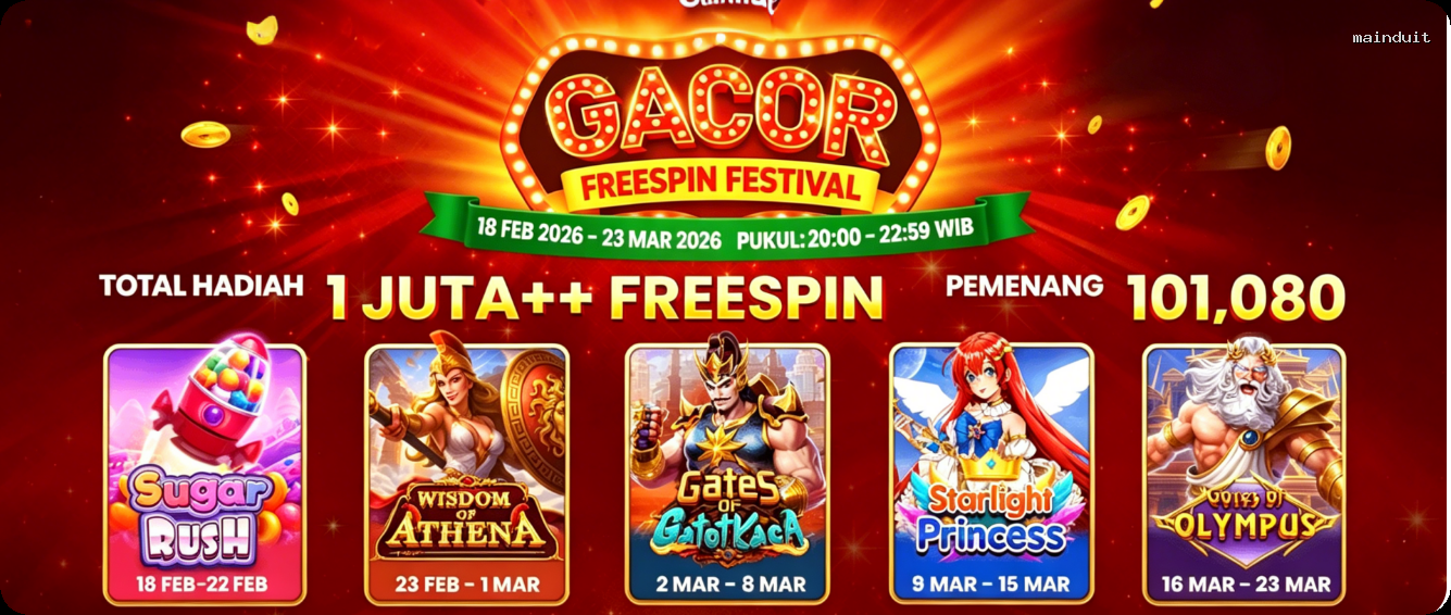 Login mainduit Sekarang Bonus Melimpah